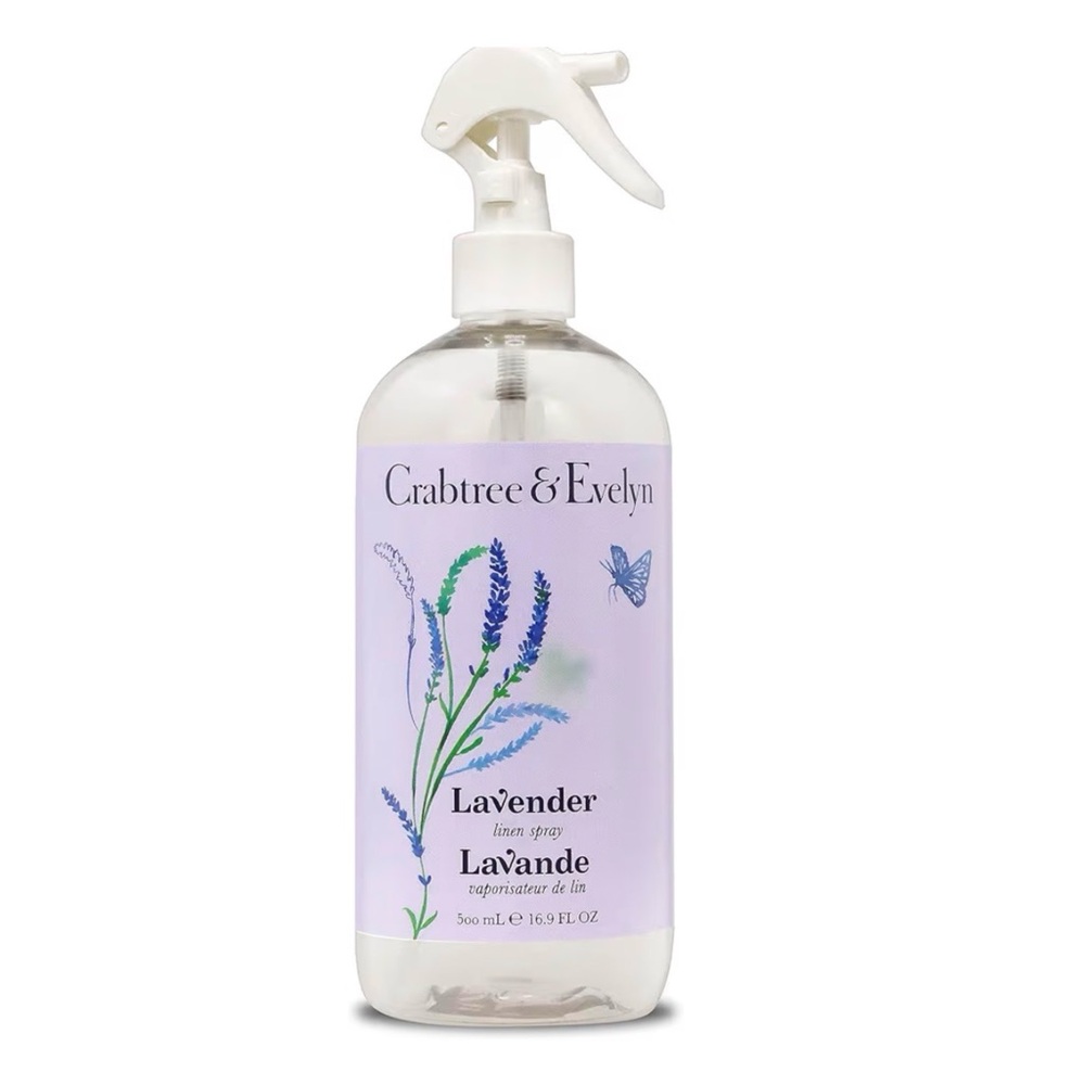 Crabtree & Evelyn Lavender Linen Spray 500ml 16.9 fl oz